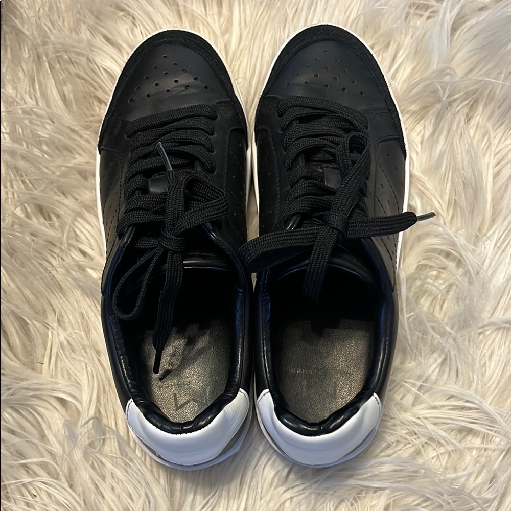 Black and White Sneakers